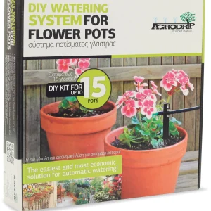 Agrodrip DIY watering system for up to 15 flower pots